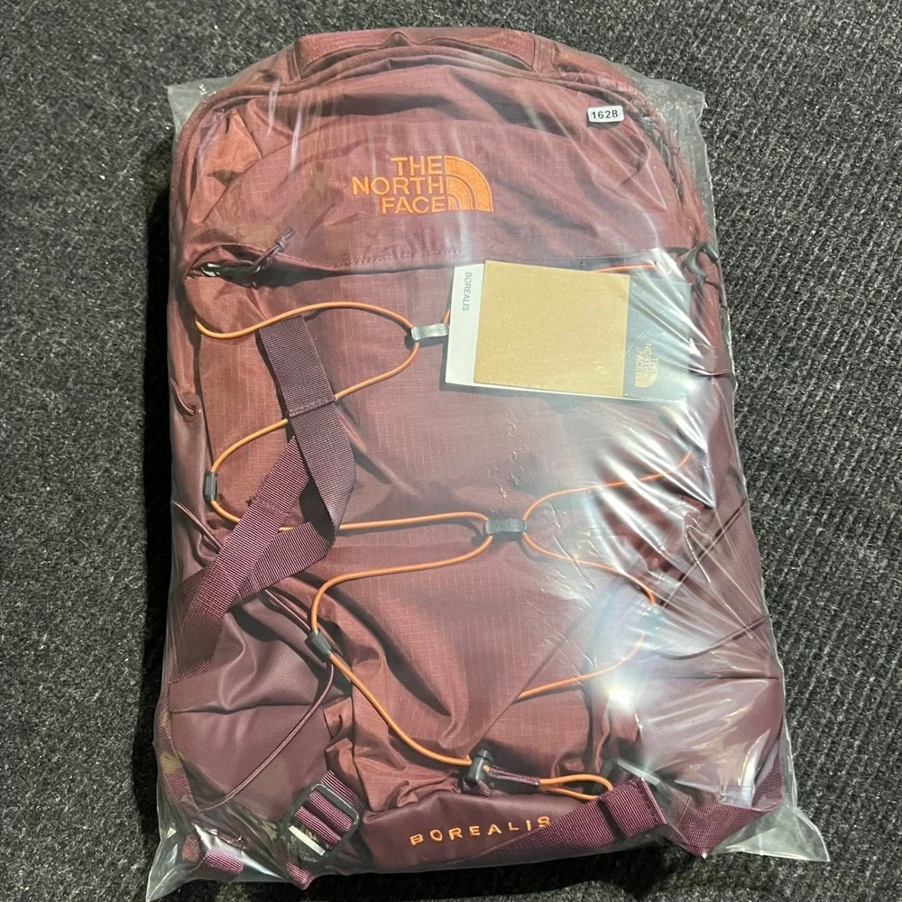 The North Face Borealis Backpack Unisex OS Sumac Red Iron Bronze Hiking School